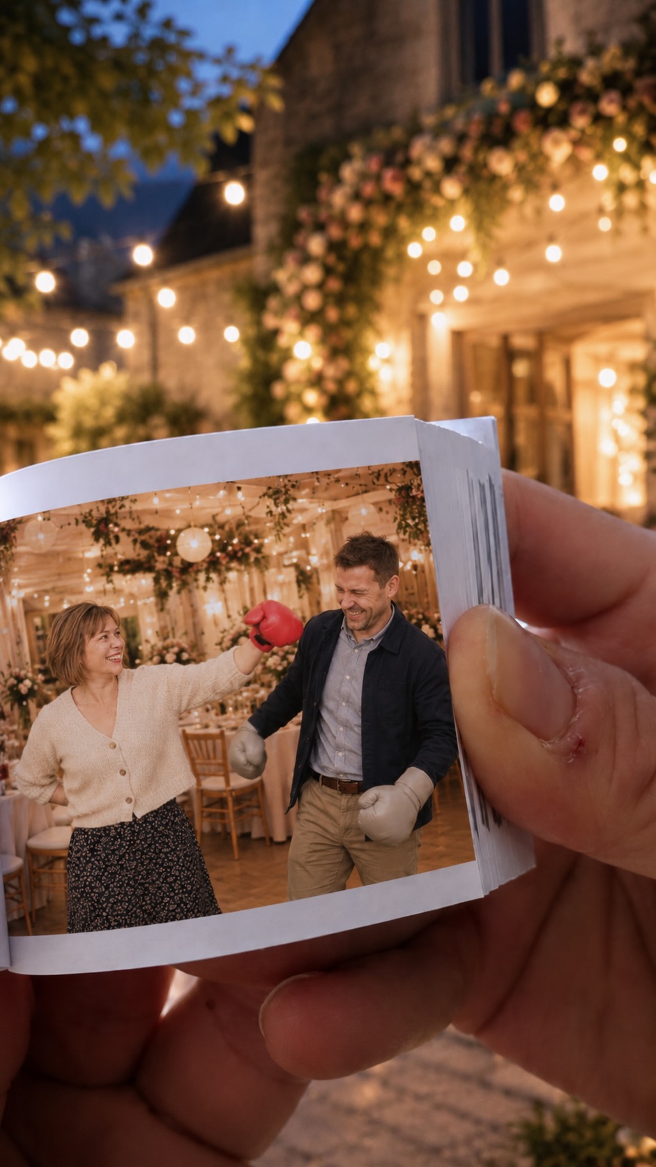 Le flipbook final – FlipStory résultat imprimé sur place